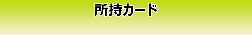 所持カード