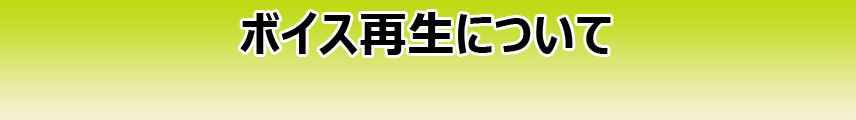 ボイスについて